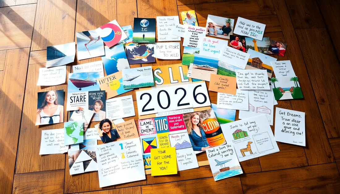 Make It Visible to Make It Happen: How to Build a 2026 Vision Board