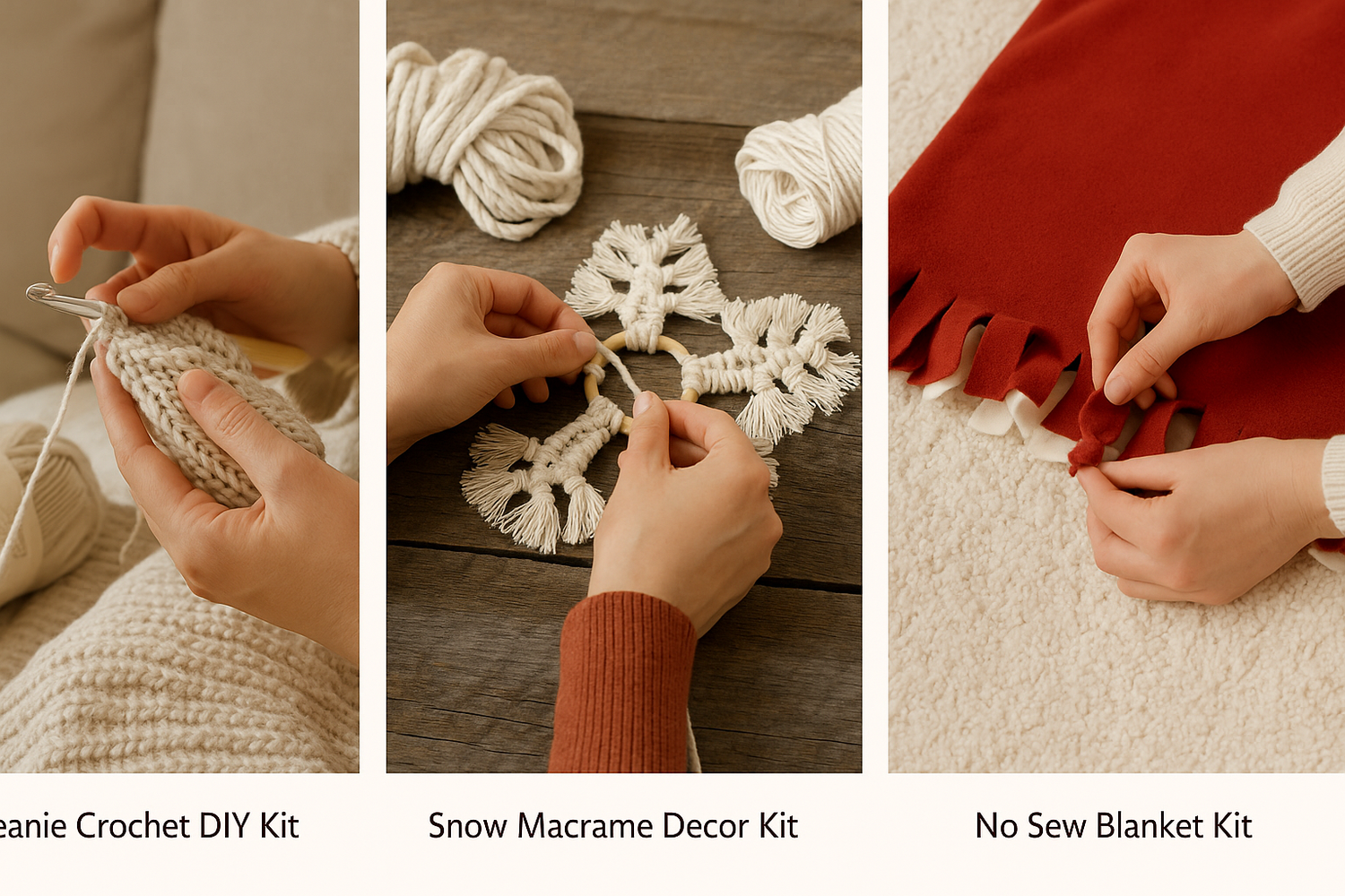 Beanie Crochet Kit