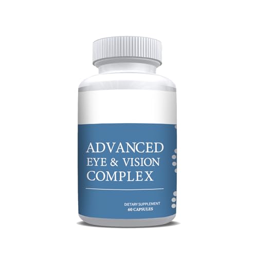 #1 Complete Research Vision Formula Advanced Eye Health Vitamin & Mineral Supplements for Adults w/Bilberry, Lutein, Zeaxa...