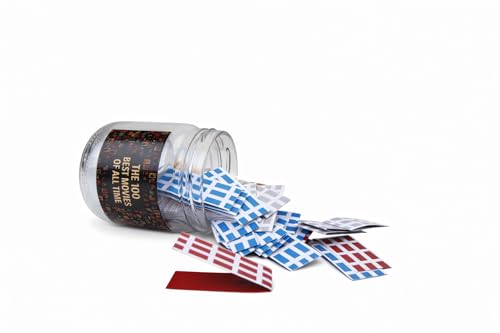 MEYA 100 Best Movies Ever Jar | Must-Have Films for Movie Lovers | Handcrafted Gift with Surprise Character Keychain for F...