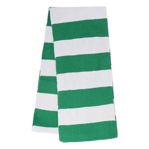 Dxhycc Black and Gray Striped Scarf - Soft Knit Winter Men's Scarf - Cosplay Costume Accessory for Halloween Christmas Party