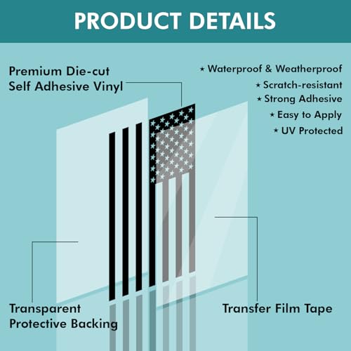 (4PCs) Adventure Quote Decal Set Black UV DTF Decal Waterproof Durable Easy to Apply Adventure Awaits Explore Wanderlust B...