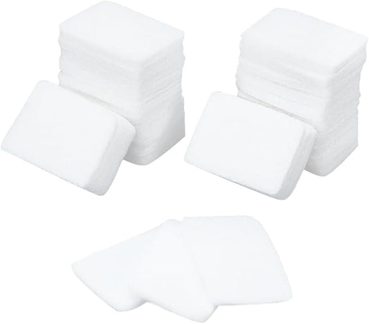 PH PandaHall 100pcs Unscented Refill Pad 1.1×0.8" Unscented Aroma Pads White Essential Oil Diffuser Pad Rectangle Aroma Oi...