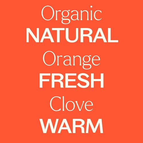 Plant Therapy Organic Orange Clove Essential Oil Blend for Diffuser 10 mL (1/3 oz) Naturally Energizing, Naturally Freshen...