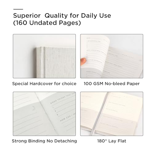 &And Per Se Gratitude Journal – Five Minutes a Day to Cultivate Mindfulness, Happiness, Affirmations & Self-Reflection – U...