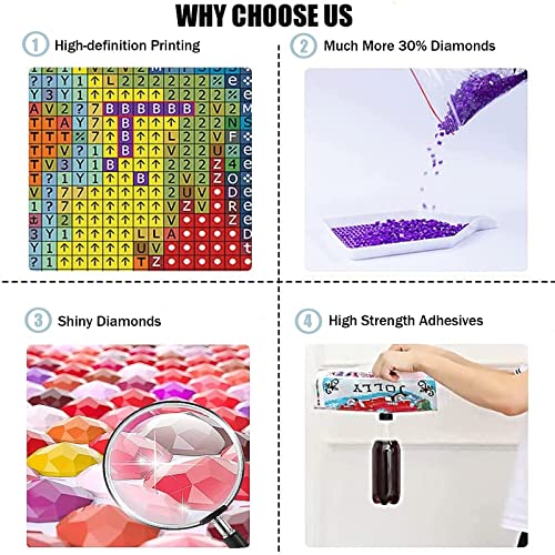 DVWIVGY Goat 5D Diamond Painting Full Drill by Number Kits for Adults, Organic Soap Bubble Bath Poster DIY Rhinestone Past...