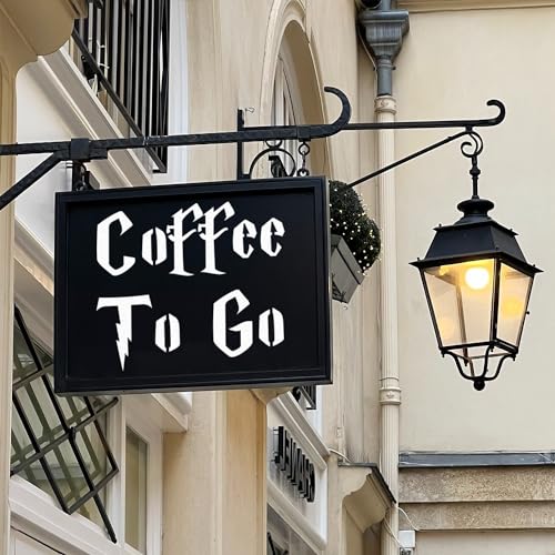 1 Inch Gothic Letter Stencils for Painting, 66 Pcs Reusable Old English Stencils, Calligraphy Letter Number Symbol Drawing...