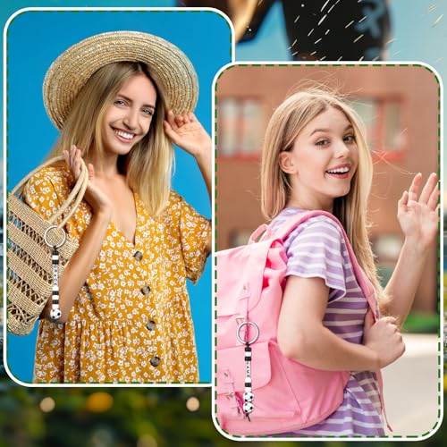 Landical 564 Pcs Soccer Keychain Making Kit DIY Soccer Bead Key Chain Craft Adjustable Sport Letter Bead Charm Sport Theme...