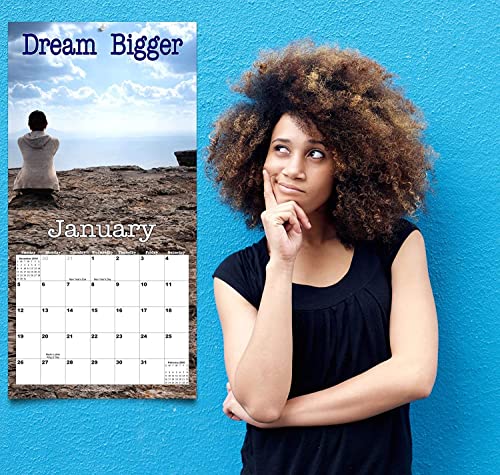 2026 Success Motivational Wall Calendar, Powerful Inspirational Quotes for Success in Life and Business, Large 12 x 12 Inc...