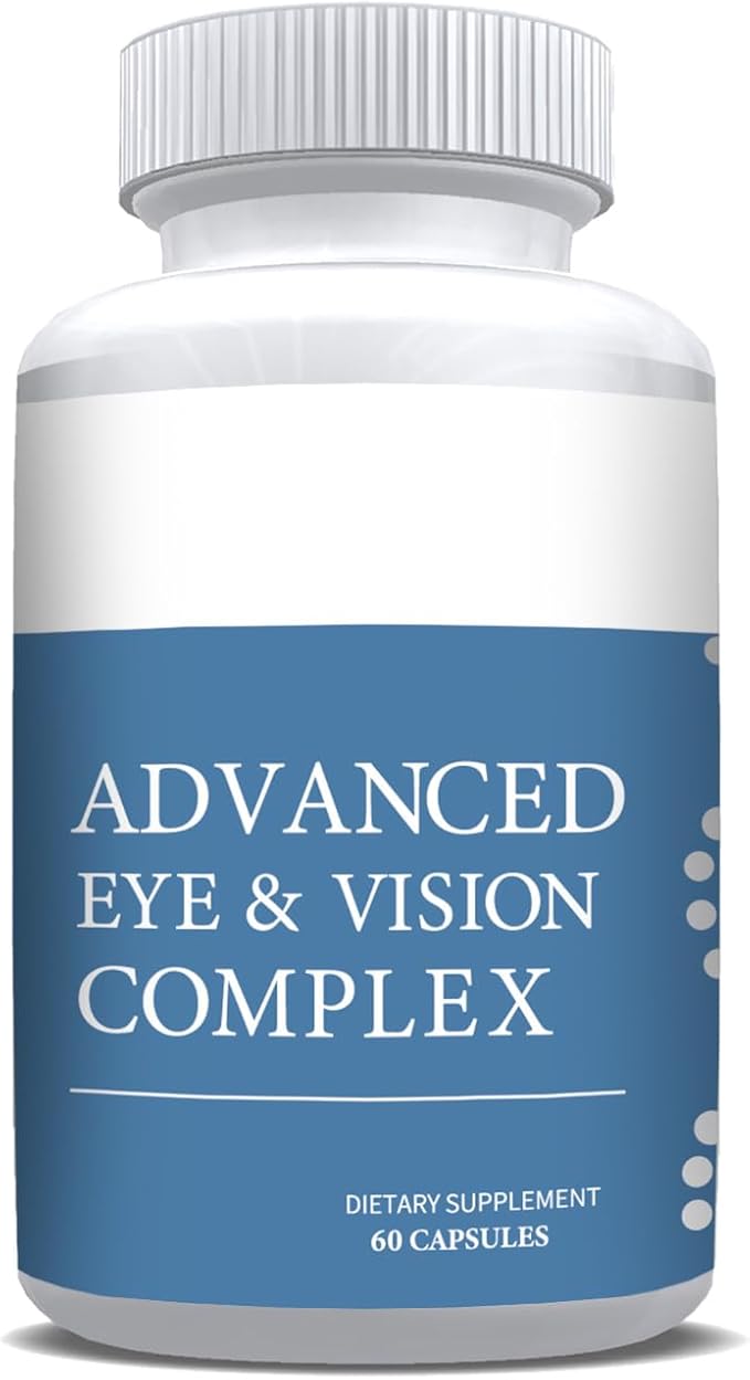 #1 Complete Research Vision Formula Advanced Eye Health Vitamin & Mineral Supplements for Adults w/Bilberry, Lutein, Zeaxa...
