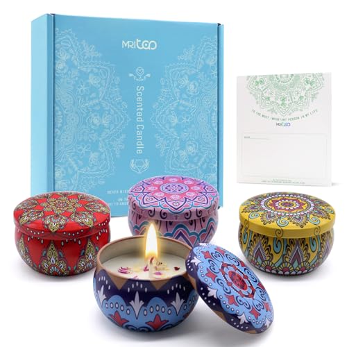 Scented Candle Gift Set for Women Birthday Christmas Mother's Day Valentine's Day Anniversary Housewarming Present for Her...