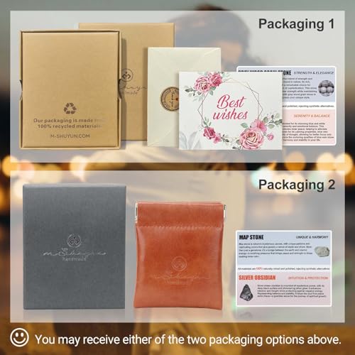 Bracelets for Men, 10MM Adjustable Men's Elastic Beaded Bracelet, Handcrafted Gifts for Anniversary, Birthday, Christmas, ...