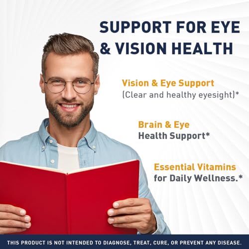 (2 Pack) Iron Vision Eye Supplement Capsules - Official Iron Vision Advanced Premium Support Pills - Maximum Strength, Nat...