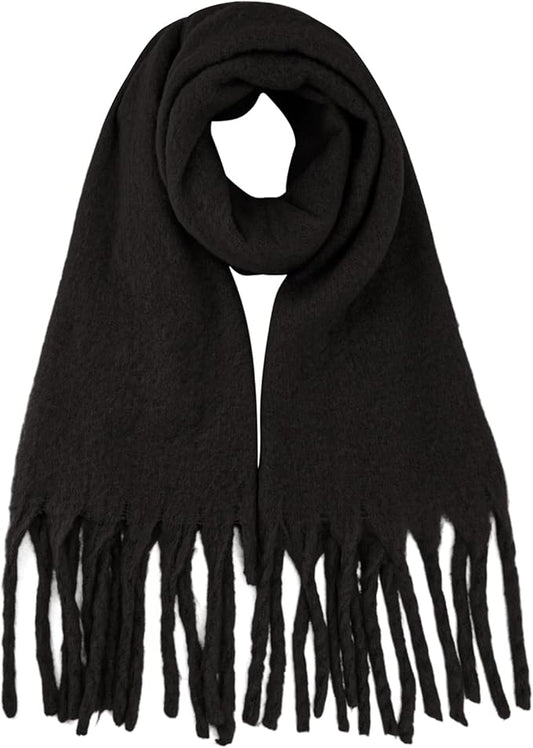 MissShorthair Thick Scarf for Women Big Chunky Colorful Blanket Fluffy Soft Scarves Winter Colorful Shawl Warps