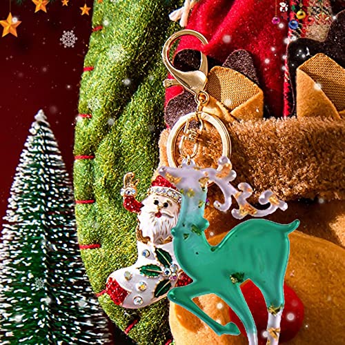 Christmas Resin Molds, Elk Reindeer Christmas Ornament Siliocne Moulds, Xmas Silicone Mold for Resin Casting, Deer Pendant...