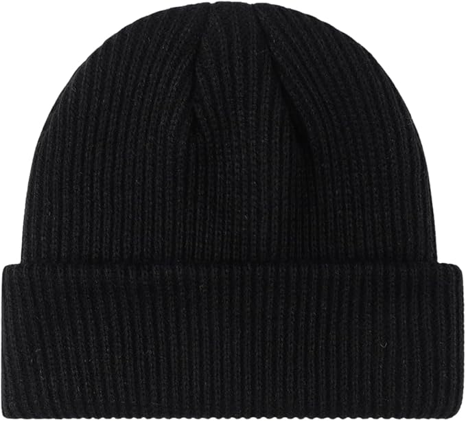 2THESTARS Warm Beanie for Men Women Fleece Lined Thick Winter Skull Cap Unisex Knit Cuffed Cap