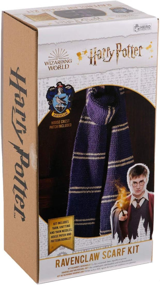 Hero Collector Hogwarts Ravenclaw House Scarf | Harry Potter Wizarding World Knitting Kits