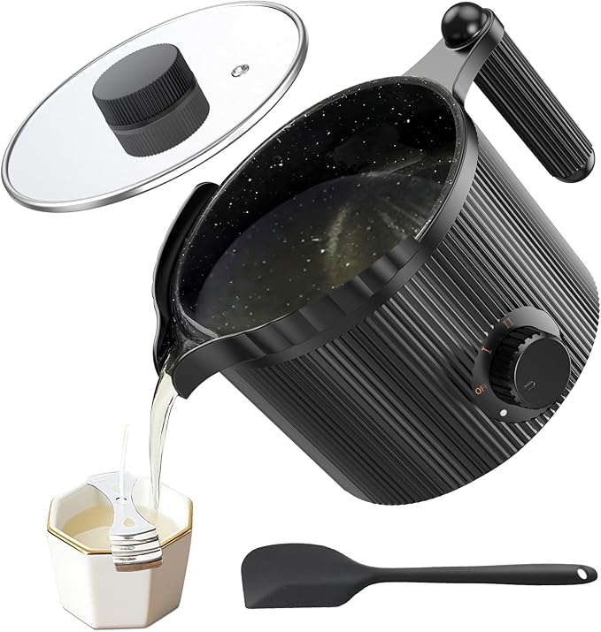 venpow Candle Wax Melter with Pour Spout, Candle Making Kit for Adult Beginners, 1.5L Large Capacity, for Making Candles a...