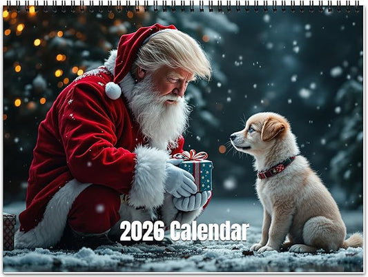2026 Calender 2026 Wall Calender,12 Month Wall Planners,US President Donald Funny photo calendar,MAGA Calendar,Thick pape...